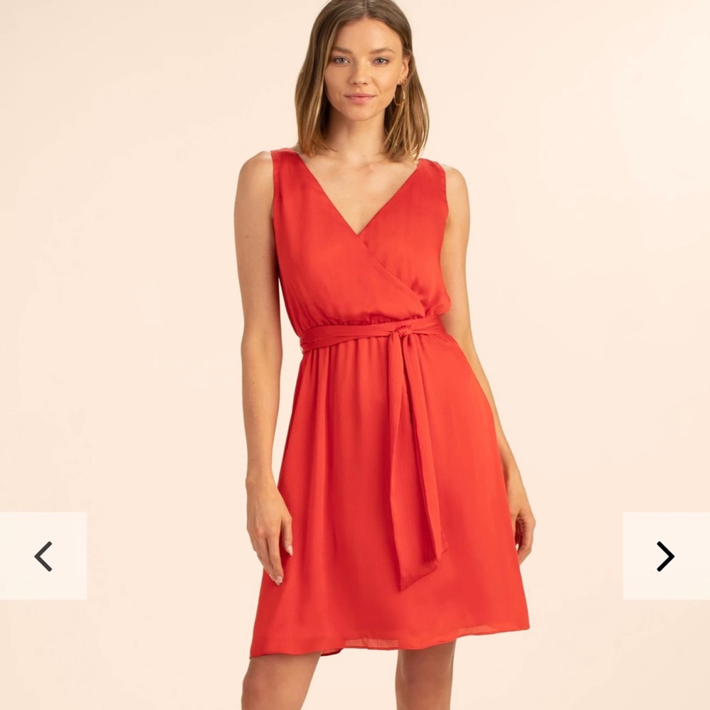 Trina Turk faux wrap Planetary Dress
